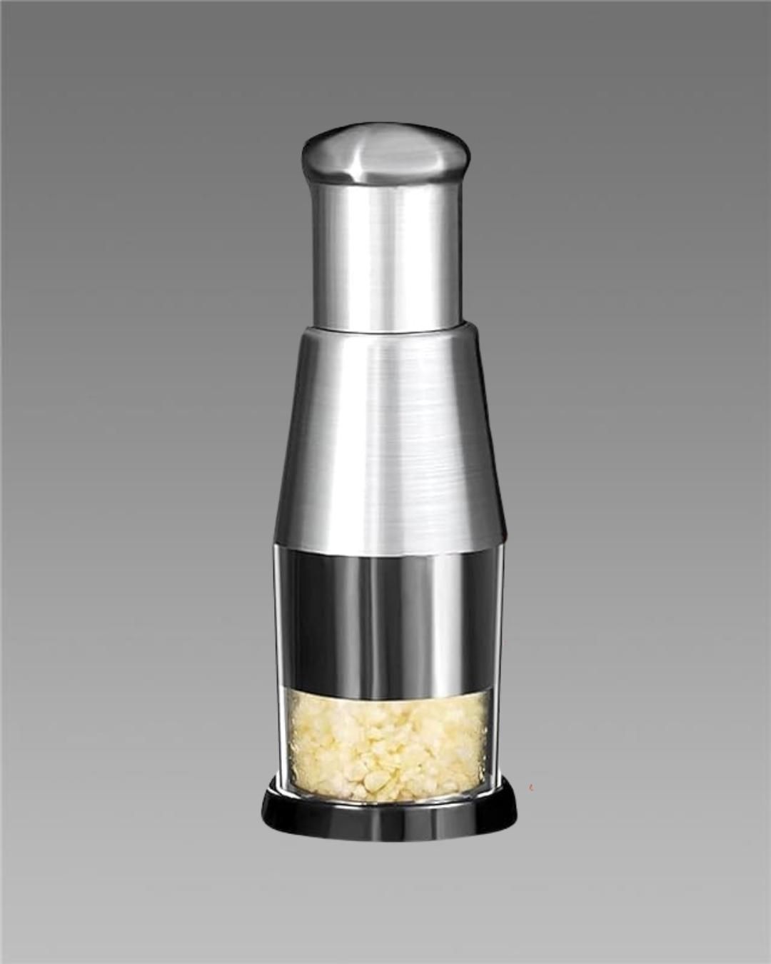 Stainless Steel Hand Food Chopper Garlic Press